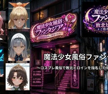 【ビバマガ】魔法少女風俗ファンタジア 〜コスプレ風俗で敗北ヒロインを指名して中出しするまで〜｜ごぶ太の仲良しチャンネル