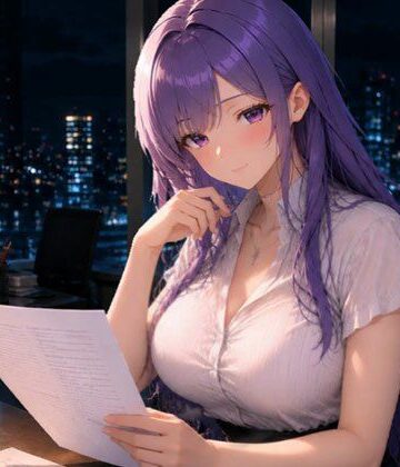 【ビバマガ】紫髪のOLゆかりちゃんの囁きボイス｜SONATA