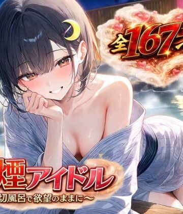 【ビバマガ】湯煙アイドル〜貸切風呂で欲望のままに〜｜月見夜しずく