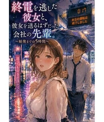 【ビバマガ】終電を逃した彼女と、彼女を送るはずだった会社の先輩。 〜始発までの5時間〜｜深夜の読書室