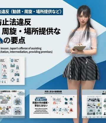 【ビバマガ】【△20】パンチラガチャ★二階堂 沙耶 大学に進学し強豪予備校『DOPUX(ドピュックス)』で社会人向け講座(性犯罪)を教える名物講師に!(Vol.020:売春防止法違反(勧誘・周旋・場所提供など))|Libido-Labo