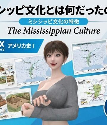 【ビバマガ】パンチラガチャ★西陣郁奈(にしじんかな)強豪予備校『DOPUX(ドピュックス)』で大学受験生向け講座(世界史)を教える名物講師!(Vol.007:ミシシッピ文化とは何だったのか?)|Libido-Labo