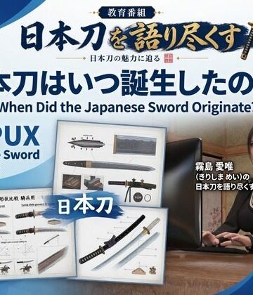 【ビバマガ】パンチラガチャ★霧島 愛唯（きりしま めい）『日本刀を語り尽くす』第1章-まず「日本刀とは何か」を知る（010-日本刀はいつ誕生したのか？）｜Ozone_Layer