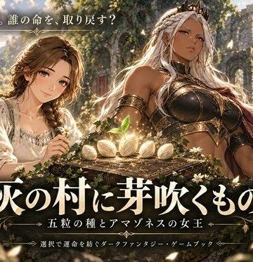 【ビバマガ】灰の村に芽吹くもの ― 五粒の種とアマゾネスの女王 ―｜小さな学び舎