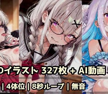 【ビバマガ】に〇さ〇じ 〇神〇ぞみ・健〇花〇・リ〇 3キャラ総集編 R18CG集＋AI動画51本セット｜藍田夕映