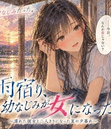 【ビバマガ】雨宿り、幼なじみが女になった。〜濡れた彼女と二人きりになった夏の夕暮れ〜｜ハレノチ恋