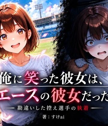 【ビバマガ】俺に笑った彼女は、エースの彼女だった｜すけ@AIイラスト工房