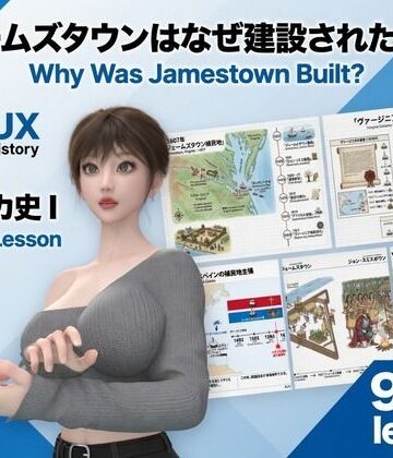 【ビバマガ】パンチラガチャ★西陣郁奈（にしじんかな）強豪予備校『DOPUX（ドピュックス）』で大学受験生向け講座（世界史）を教える名物講師！（Vol.025:ジェームズタウンはなぜ建設されたのか？）｜Libido-Labo