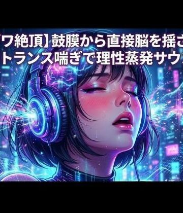 【ビバマガ】【ゾワゾワ絶頂】鼓膜から直接脳を揺さぶる！限界トランス喘ぎで理性蒸発サウンド｜ヒメゴト