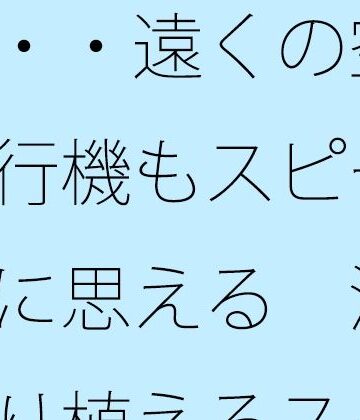 【ビバマガ】今・・遠くの空を飛ぶ飛行機もスピード 焦りに思える 海にゆったり植えるスタイルのためのチューニング中｜サマールンルン