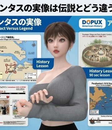 【ビバマガ】パンチラガチャ★西陣郁奈（にしじんかな）強豪予備校『DOPUX（ドピュックス）』で大学受験生向け講座（世界史）を教える名物講師！（Vol.028:ポカホンタスの実像は伝説とどう違うのか？）｜Libido-Labo