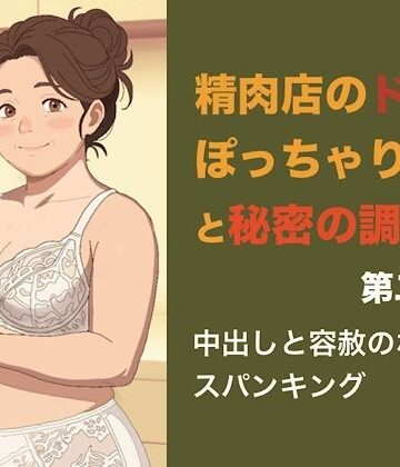 【ビバマガ】精肉店のドMぽっちゃり女将と秘密の調理場 第二話 熱い中出しと容赦ないスパンキング――プライドを叩き割られるぽっちゃり女将｜青いらいおん